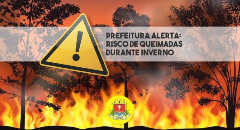 Defesa Civil reforça alerta sobre queimadas e tempo seco
